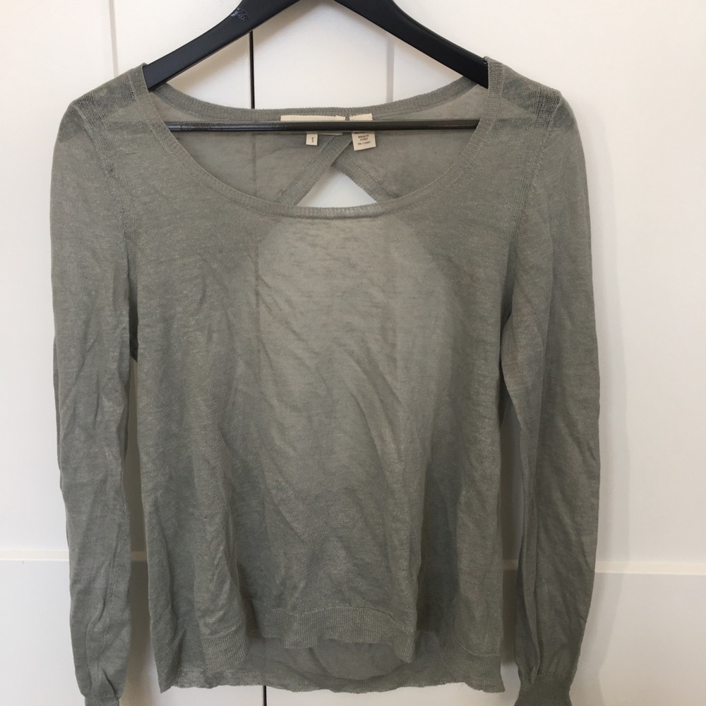 Opened Back Blouse